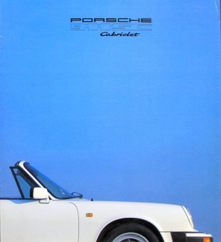 Porsche 911 SC Convertible Modelprogram 1982 Carbrochure (0220)
